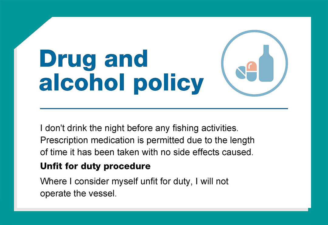 Drug and alcohol policy