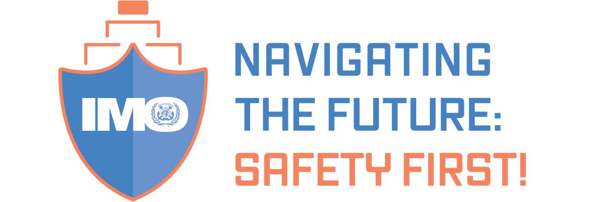 IMO logo - Navigating the future: Safety First!