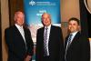 (L-R): Graham Peachey, Chief Executive Officer, AMSA; The Hon. Warren Truss MP, Deputy Prime Minister and Minister for Infrastructure and Regional Development; and Mike Mrdak; Secretary, Department of Infrastructure and Regional Development