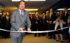 MO Secretary-General, Koji Sekimizu cuts the ribbon to officially inaugurate the new interactive display.